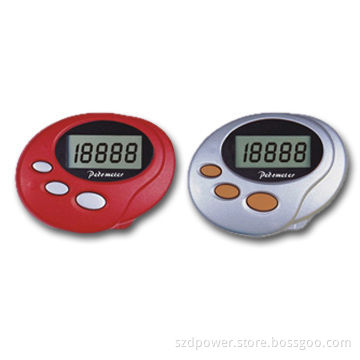 Multifunctional Pedometers with Clock, Calorie Meter and RoHS Mark